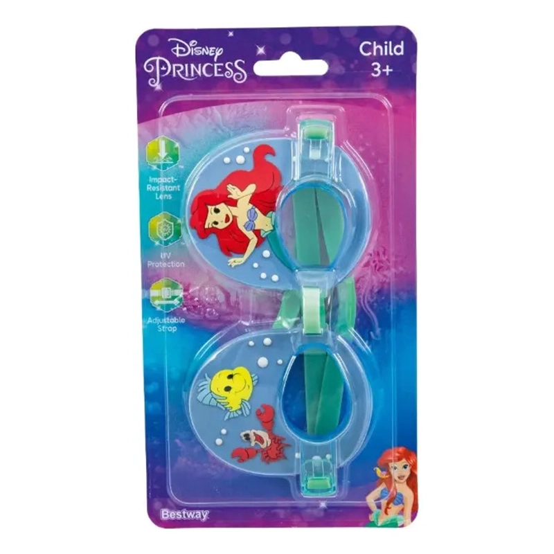 LENTES DE NATACION LA SIRENITA DISNEY 3+ NIÑAS BESTWAY 9103C - 4