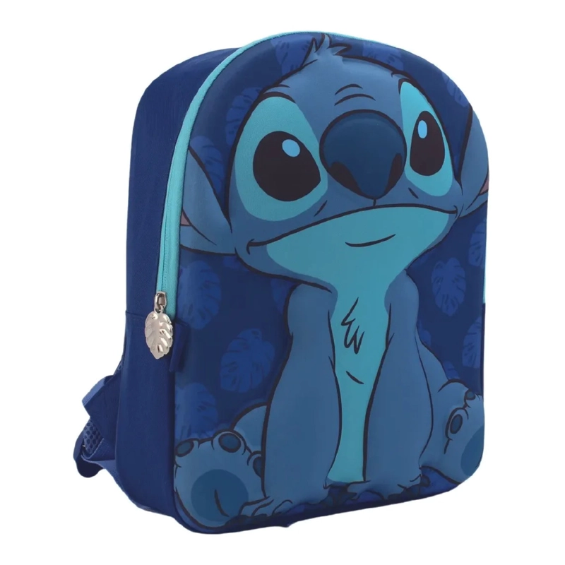 MOCHILA STITCH 3D ESCOLAR INFANTIL NIÑA DISNEY ORIGINAL - 1
