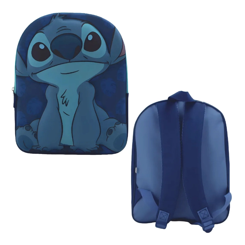 MOCHILA STITCH 3D ESCOLAR INFANTIL NIÑA DISNEY ORIGINAL - 3