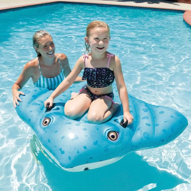 FLOTADOR INFLABLE MANTARRAYA 185CM INTEX 57576 - 2
