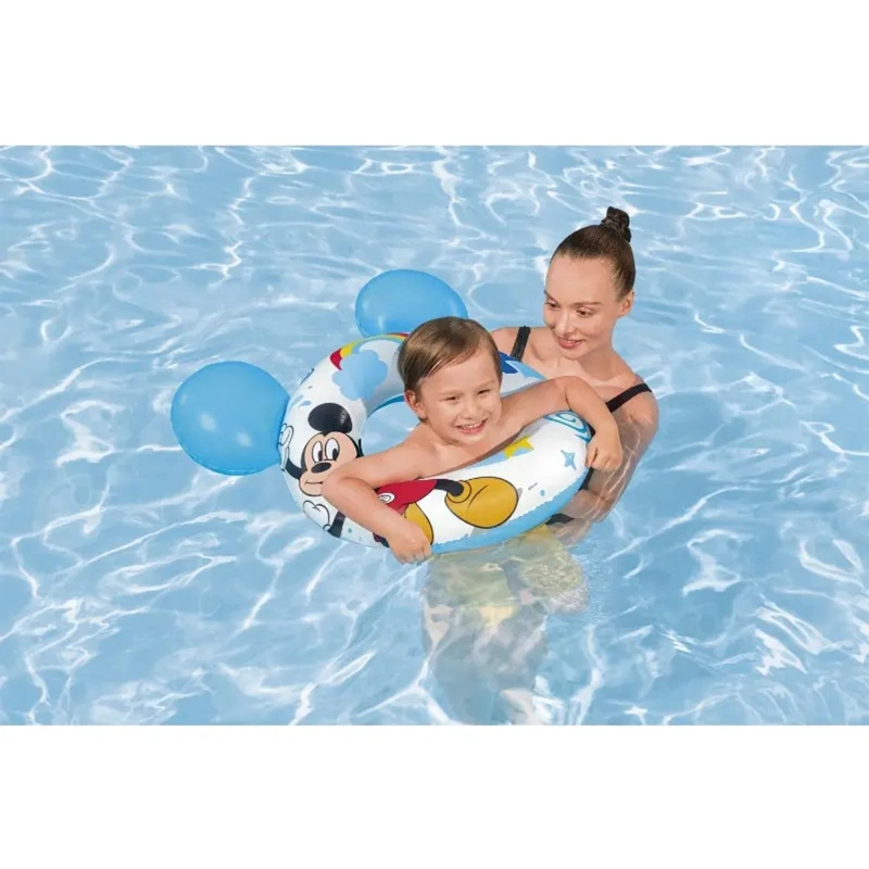FLOTADOR ARO INFLABLE MICKEY MOUSE 76CM DISNEY BESTWAY 9102K - 4