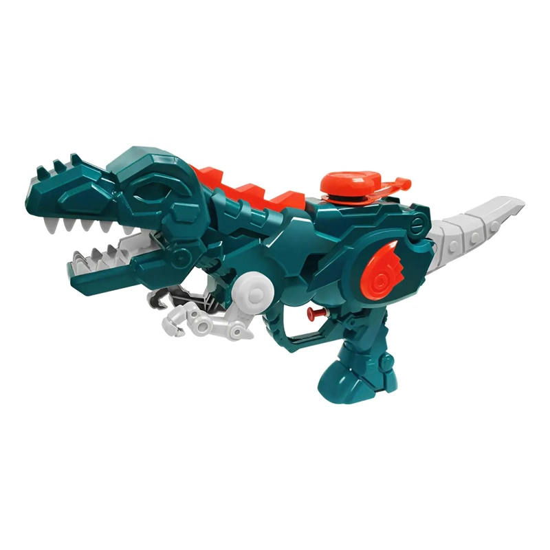 PISTOLA LANZA AGUA DINOSAURIO JUGUETE NIÑOS VERANO - 1