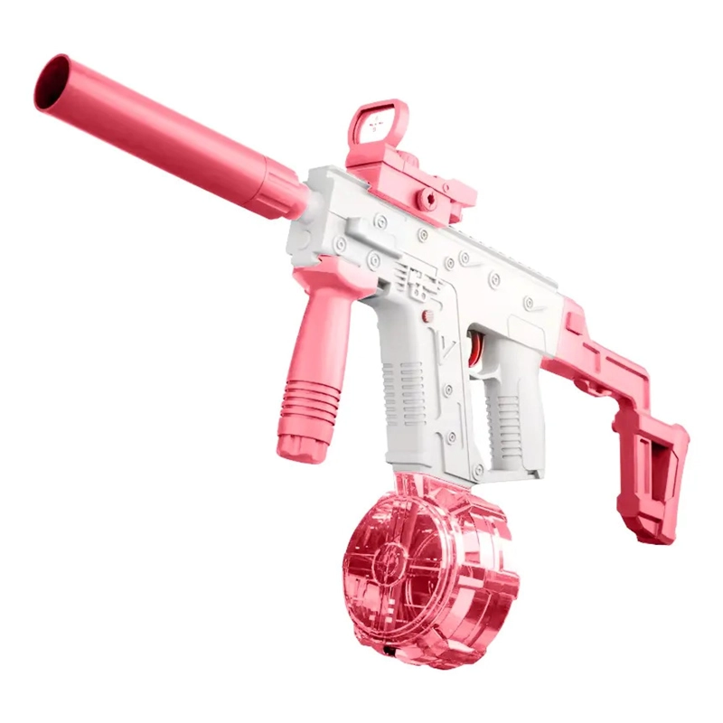 PISTOLA AGUA ELE CTRICA UZI NIÑOS RECARGABLE JUGUETE VERANO - 1