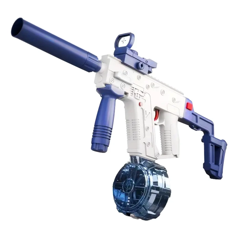 PISTOLA AGUA ELE CTRICA UZI NIÑOS RECARGABLE JUGUETE VERANO - 2