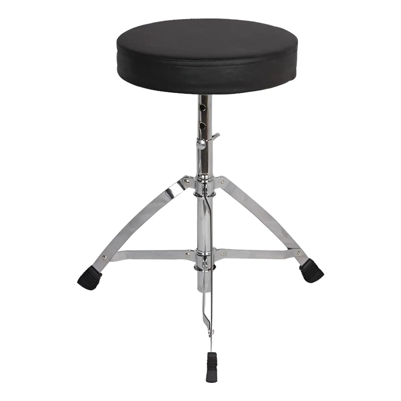 SILLIN PARA BATERIA PISO TABURETE REDONDO ALTURA AJUSTABLE - 1