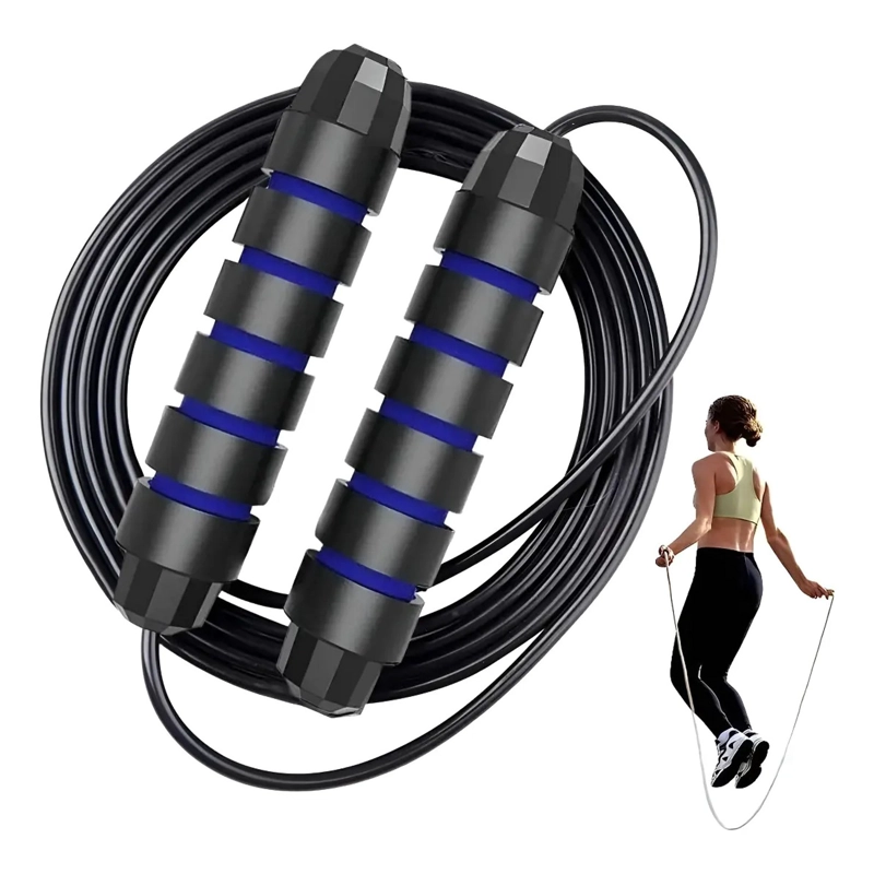 CUERDA DE SALTAR REGULABLE DEPORTES BOXEO FUNCIONAL CROSSFIT - 1