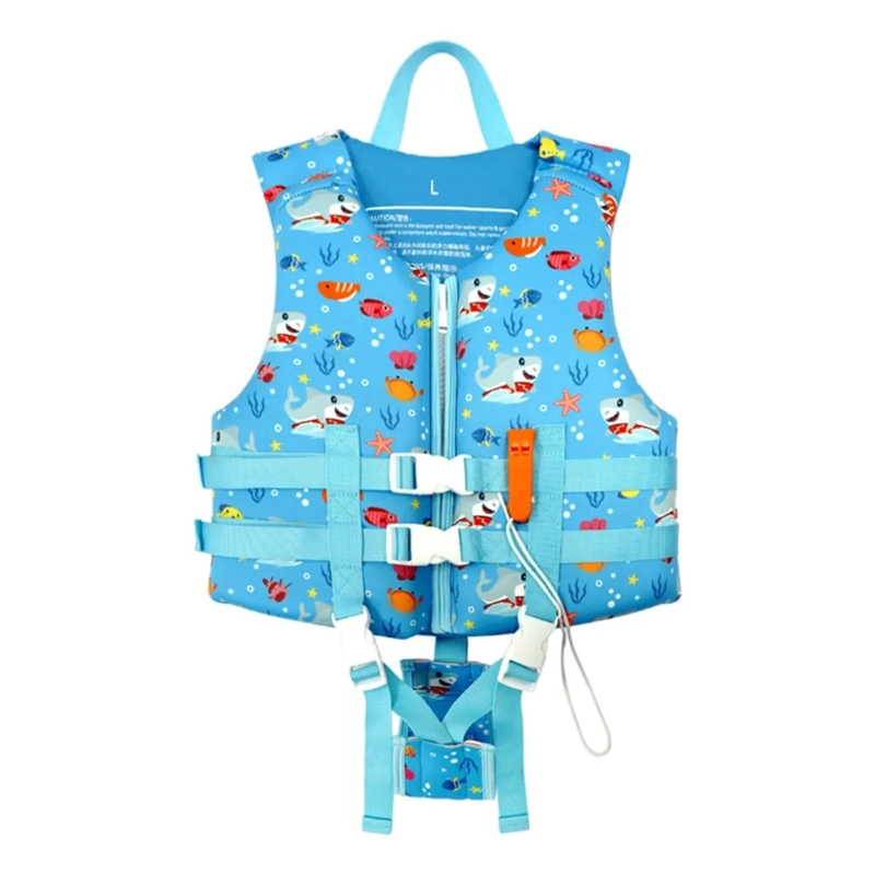 CHALECO SALVAVIDAS INFANTIL AJUSTABLE TIBURON - 1