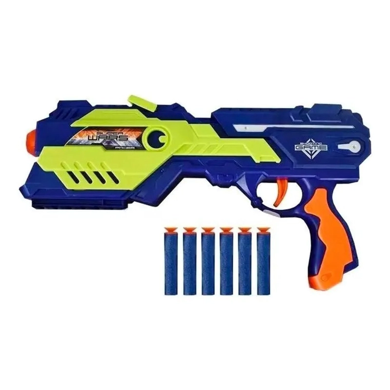 PISTOLA METRALLETA LANZ JUGUETES POR EDAD Y BOLITAS HIDROGEL JUGUETE - 7