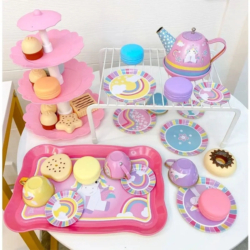 SET DE TACITAS UNIKAWAI ACCESORIOS JUEGO DE TE  PARA NIÑAS - 2