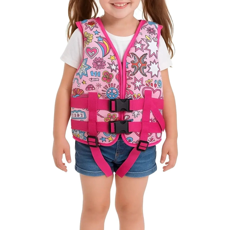 CHALECO SALVAVIDAS INFANTIL AJUSTABLE LOVE - 4