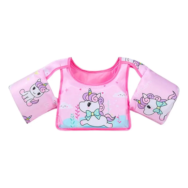 CHALECO FLOTADOR UNICORNIO NIÑAS 4 A 8 AÑOS PISCINA PLAYA - 1