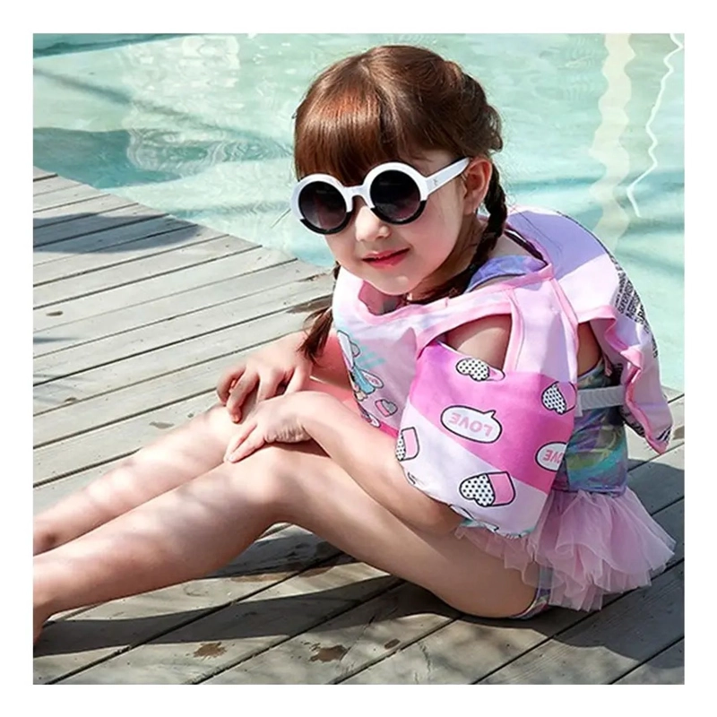 CHALECO FLOTADOR UNICORNIO NIÑAS 4 A 8 AÑOS PISCINA PLAYA - 2