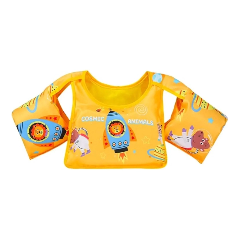 CHALECO FLOTADOR COHETE LEON NIÑOS 4 A 8 AÑOS PISCINA VERANO - 1