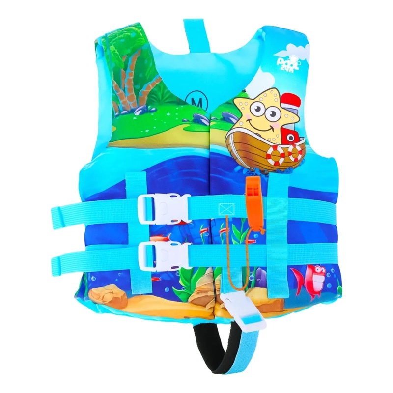 CHALECO FLOTADOR NIÑOS ESTRELLA NATACION SEGURIDAD PISCINA - 1