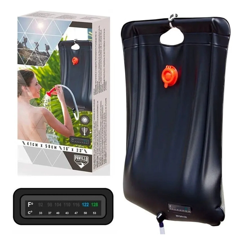 DUCHA PORTATIL SOLAR 20 LTS PORTATIL CAMPING BESTWAY 58224 - 3