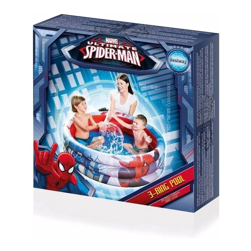 PISCINA INFLABLE SPIDERMAN MARVEL 122CM BESTWAY / LHUA STORE - 2