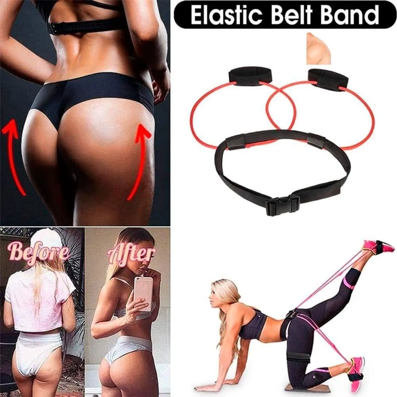 CINTURON DE RESISTENCIA BANDA TUBULAR FITNESS - 6