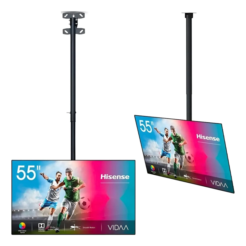 SOPORTE TV TECHO O PARED 26 A 55 PULGADAS AJUSTABLE - 1