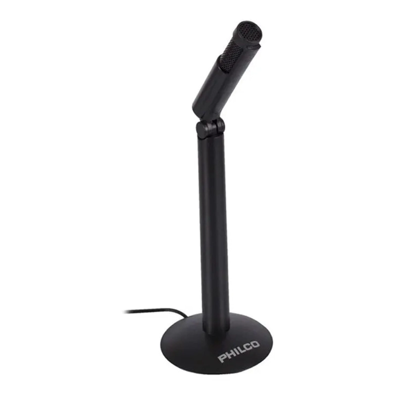 MICROFONO PHILCO MIC-10 PARA PC PLUG 3.5MM  / LHUA STORE - 1