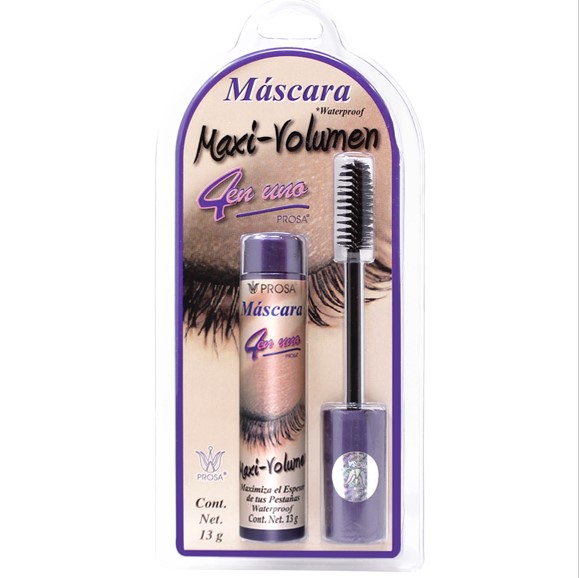 MÁSCARA PESTAÑAS PROSA MAXI VOLUMEN WATERPROOF 13 GR - 4