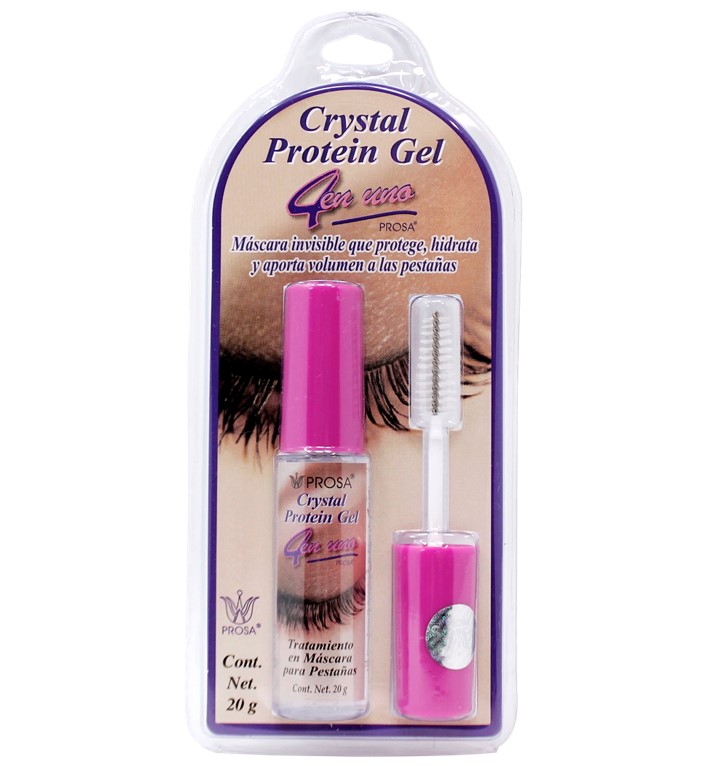 MÁSCARA PESTAÑAS PROSA TRANSPARENTE CRYSTAL PROTEIN GEL 18 GR - 4