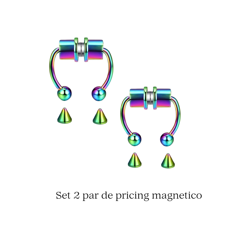 PIERCING RBS FALSO PARA NARIZ IMANTADO UNISEX 2UND ACERO - 2