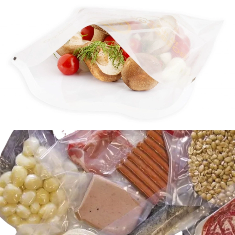 BOLSAS SELLADO AL VACIO 17X25CM ALIMENTOS COMIDA 50 UND - 4