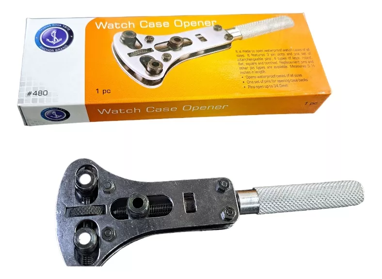 ABRIDOR CAJA DE RELOJ PROFESIONAL HINDÚ /RELOJERÍA VIOLETA - 1