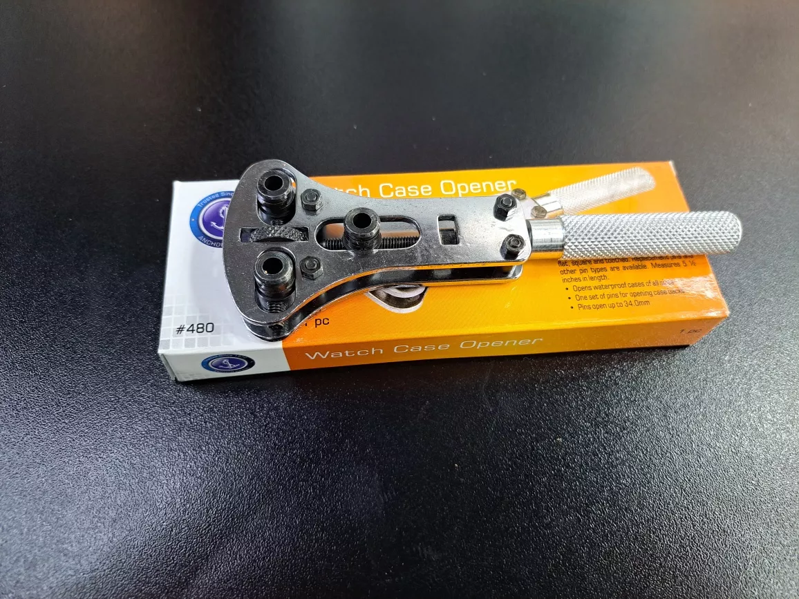 ABRIDOR CAJA DE RELOJ PROFESIONAL HINDÚ /RELOJERÍA VIOLETA - 2