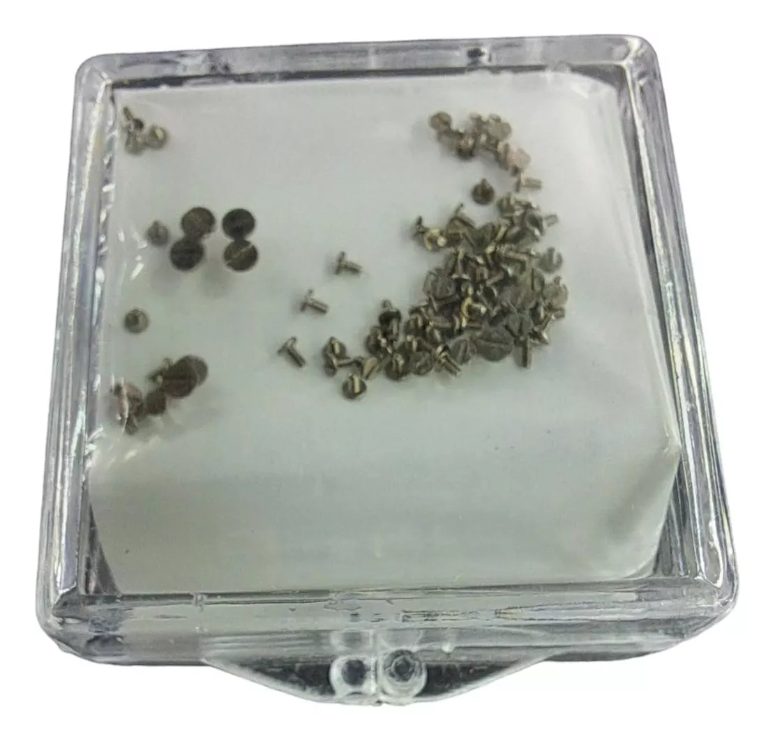 TORNILLOS PARA CIERRE DE BATERIA DE RELOJ /RELOJERIA VIOLETA - 1