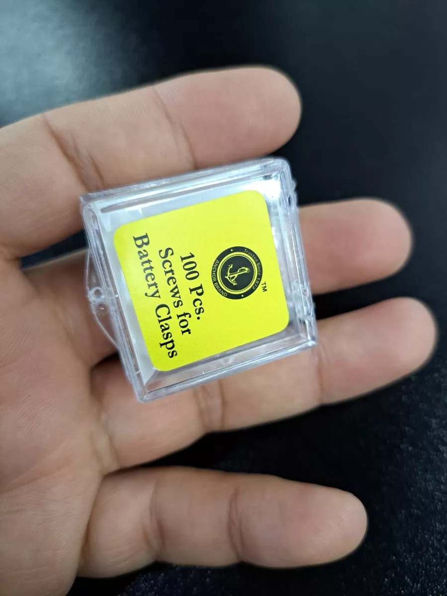 TORNILLOS PARA CIERRE DE BATERIA DE RELOJ /RELOJERIA VIOLETA - 3
