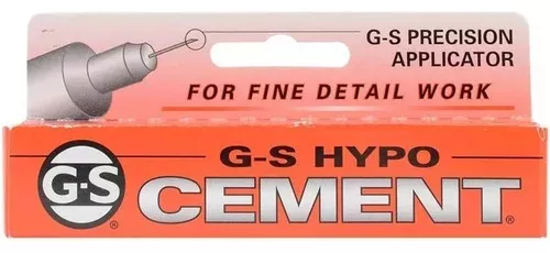 PEGAMENTO CRISTAL RELOJ G-S HYPO CEMENT RELOJERIA VIOLETA - 3