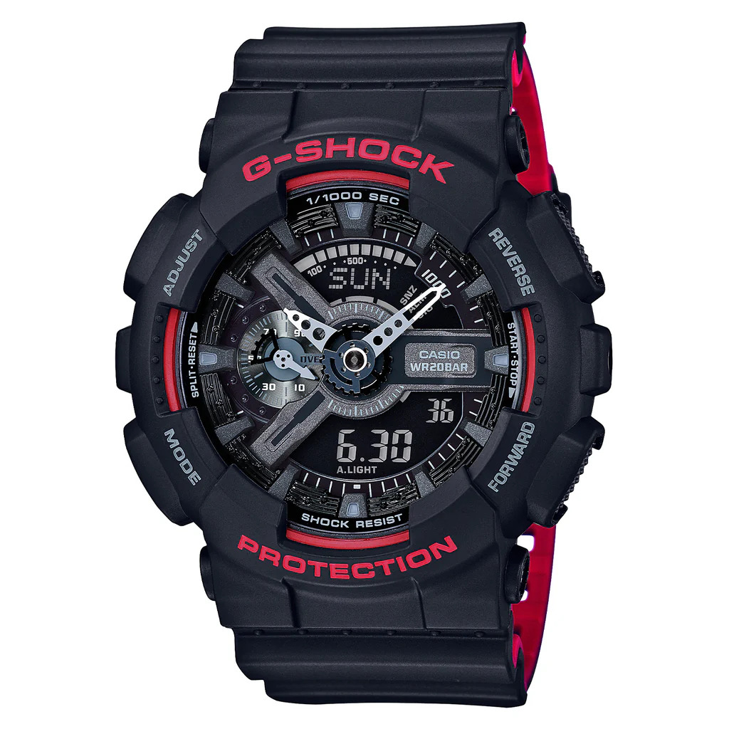 RELOJ CASIO HOMBRE G-SHOCK GA-110HR-1ADR - 1