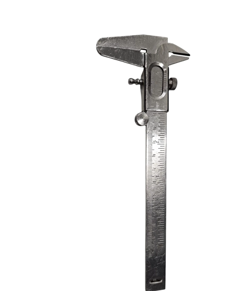 PIE DE METRO CALIBRE VERNIER 5 METAL - 1