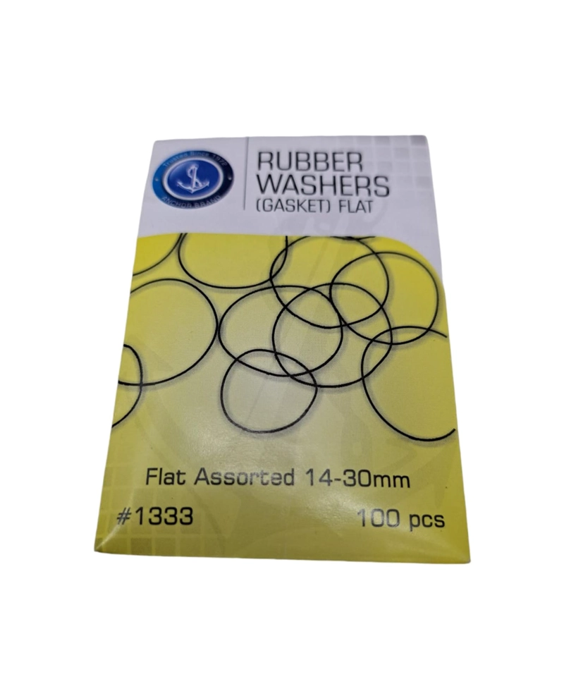EMPAQUE O ARANDELAS GOMA PARA RELOJ PLANA 14 MM A 30 MM - 1
