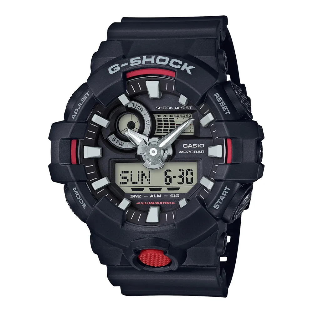 RELOJ DE PULSERA CASIO HOMBRE G-SHOCK GA-700-1ADR - 1