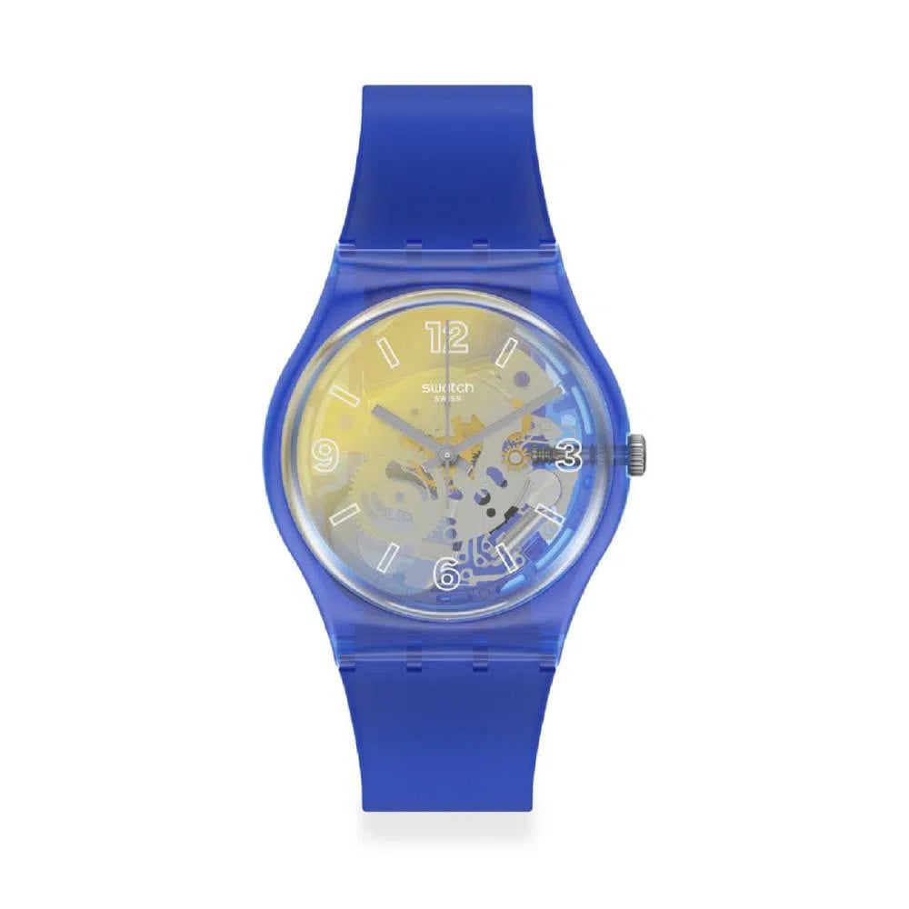 RELOJ SWATCH MUJER GN278 YELLOW DISCO FEVER - 1