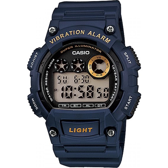 RELOJ HOMBRE CASIO ALARMA VIBRATION W-735H-2AVDF - 1