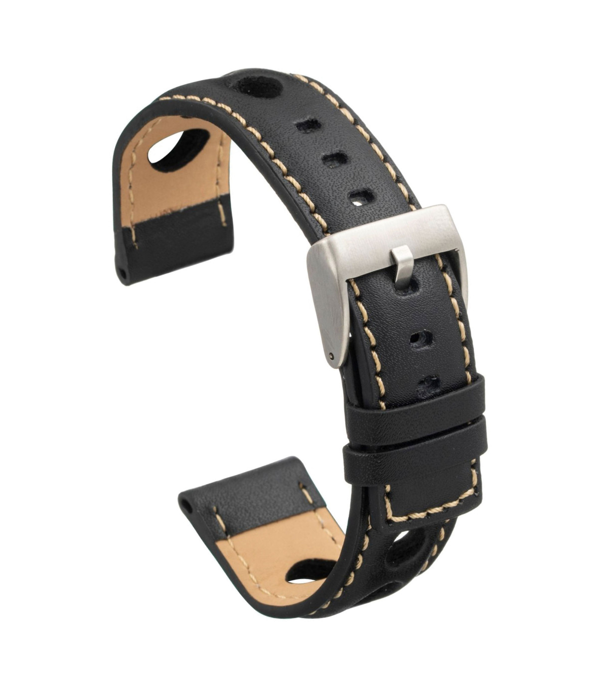 CORREA RELOJ DILOY CUERO LISA 24 MM - 1