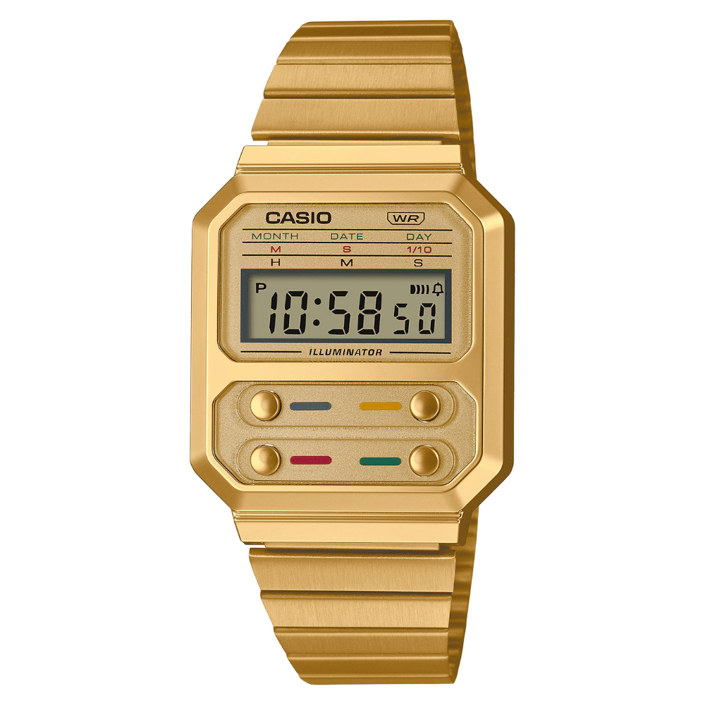 RELOJ CASIO UNISEX A100WEG-9ADF - 1