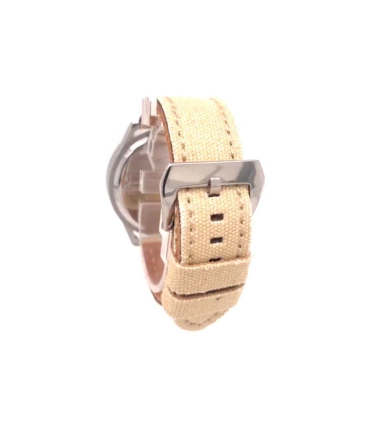 CORREA DE RELOJ DILOY TELA VAQUERA Y CUERO 20 MM - 1