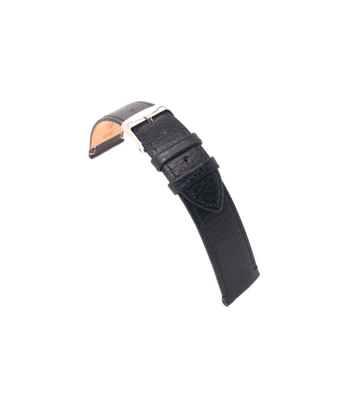 CORREA DE RELOJ DILOY CUERO VACUNO 12 MM GRABADO BÚFALO - 1