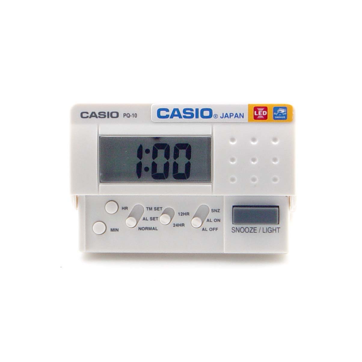 RELOJ CASIO DESPERTADOR DE VIAJE PQ-10-7R - 1