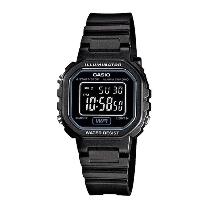 RELOJ MUJER CASIO LA-20WH-1BDF - 1