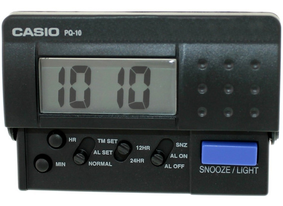 RELOJ DESPERTADOR CASIO PQ-10-1 - 1