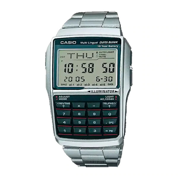 RELOJ HOMBRE DATA BANK CASIO DBC-32D-1ADF - 1