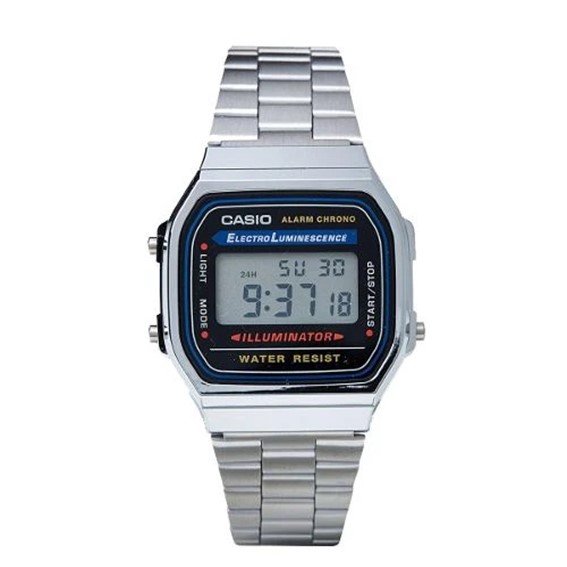 RELOJ UNISEX CASIO VINTAGE A168WA-1WDF - 1