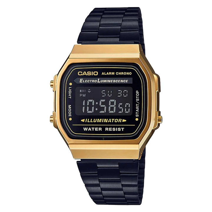 RELOJ UNISEX CASIO A168WEGB-1BDF - 1