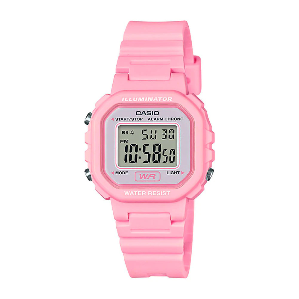 RELOJ CASIO LA-20WH-4A1DF ROSADO MUJER - 1