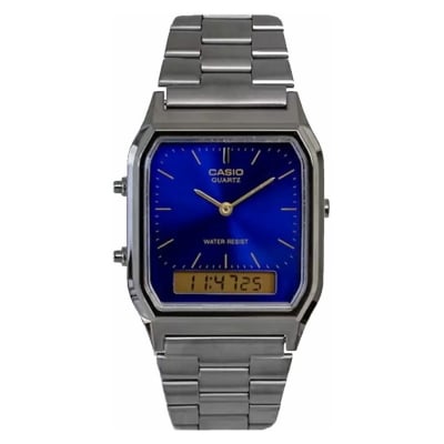 RELOJ HOMBRE CASIO AQ-230GG-2ADF EN COLOR NEGRO - 1
